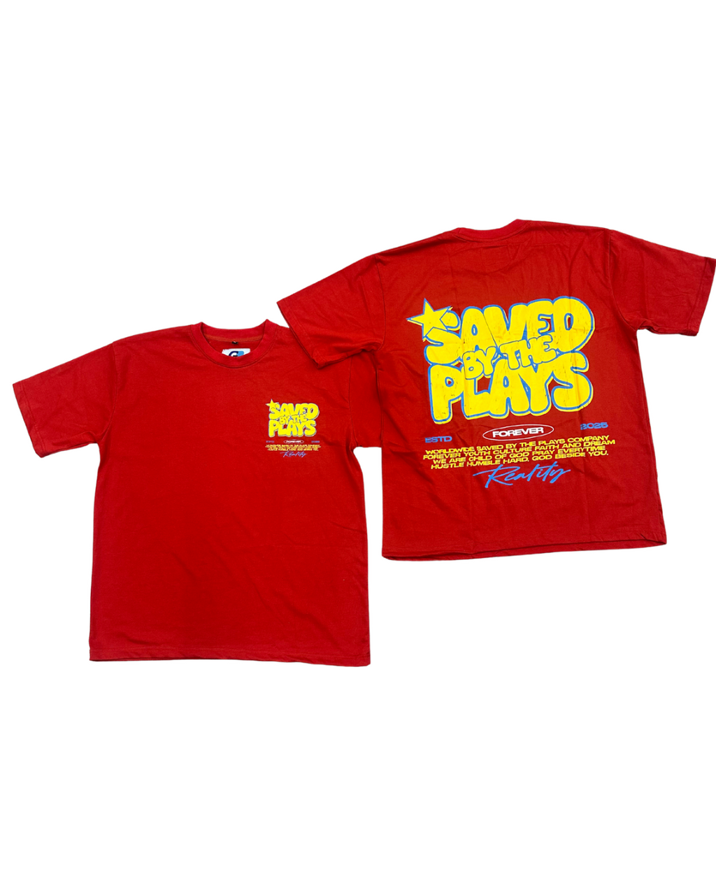 Saved By The Plays Tee